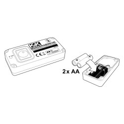 Mr-afskrkker Batteri drevet