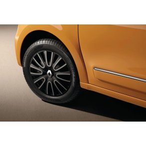 Hjulkapsel Sort/slv Clio IV